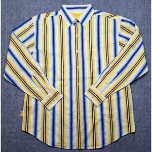 Vintage Ninety Six North N96 Shirt Mens XL Multicolor Striped Y2K Pocket New